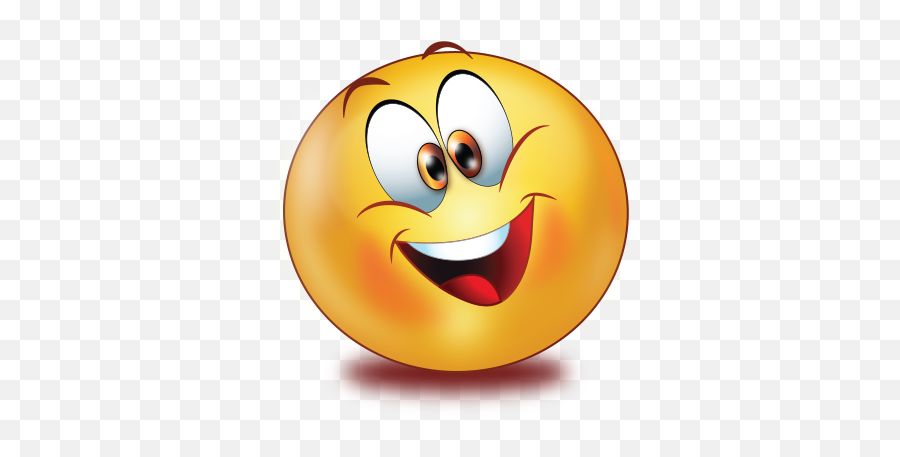 Smiley Emoji Emoticon Sticker - Iphone Face Smiley Emoji Png,Excited Emoji Png