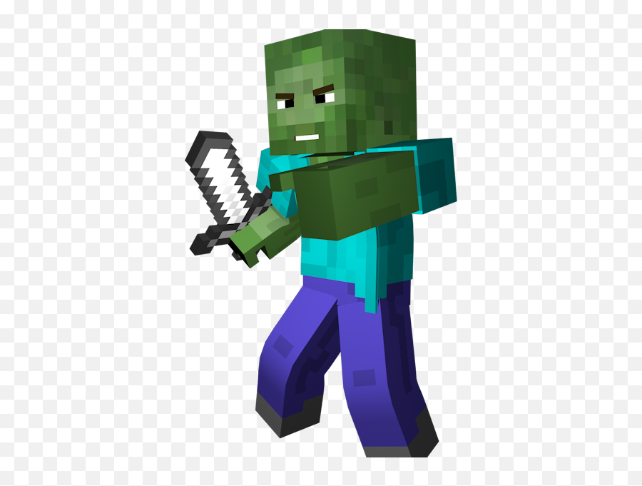 Minecraft Png - Minecraft Steve Vs Zombie,Minecraft Zombie Png - free ...