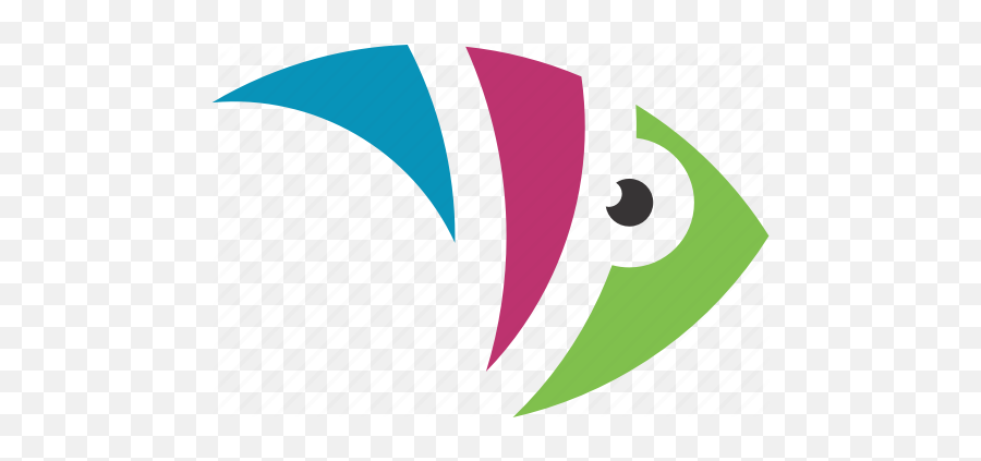 Aquarium Colorful Fish Logo Icon - Graphic Design Png,Fish Logo Png