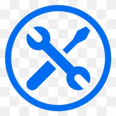 Iphone 7 Speaker Replacements - Screwdriver Wrench Icon Circle Free png