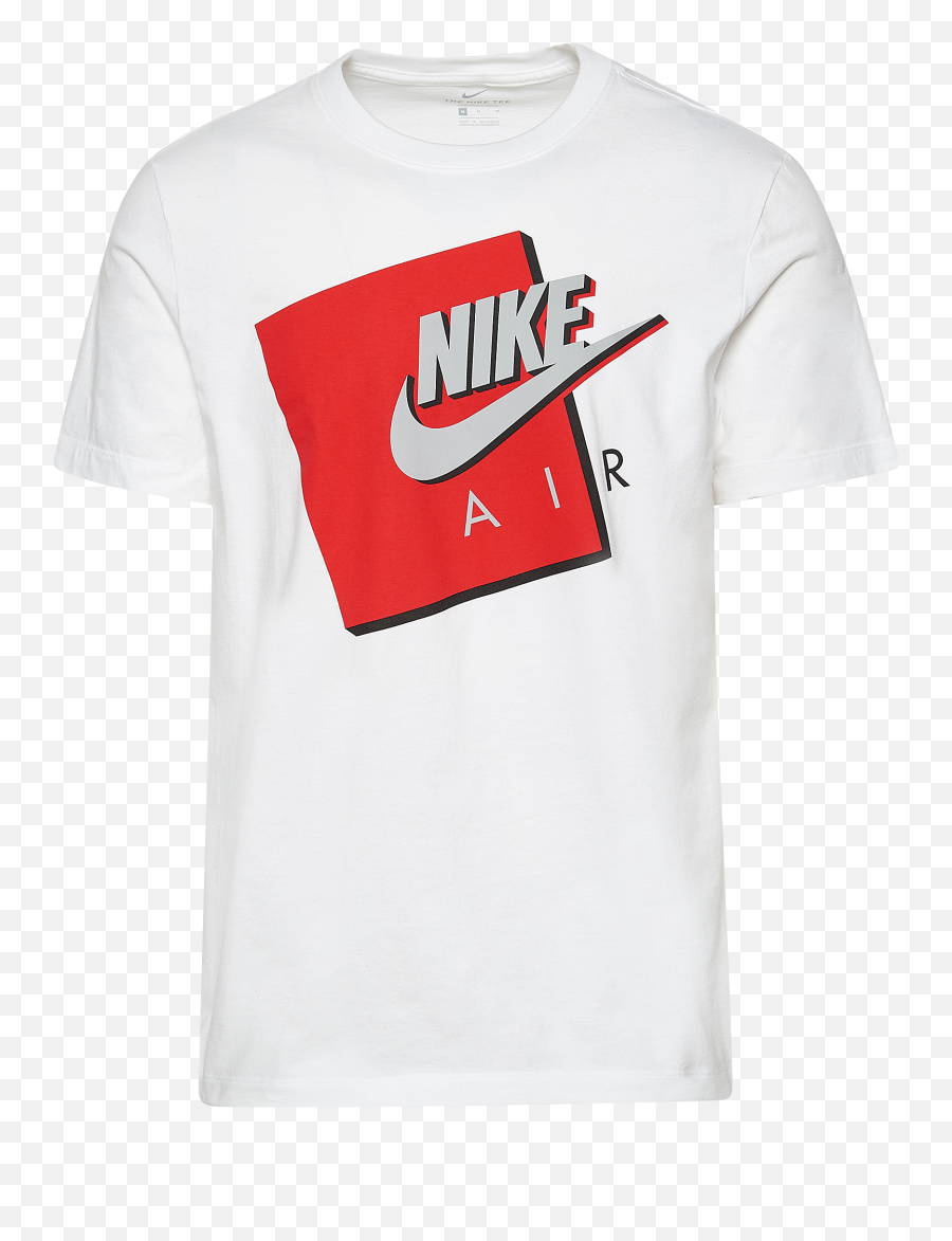 Red And White Nike Shirt Mens Sb Png Tee - futura Icon