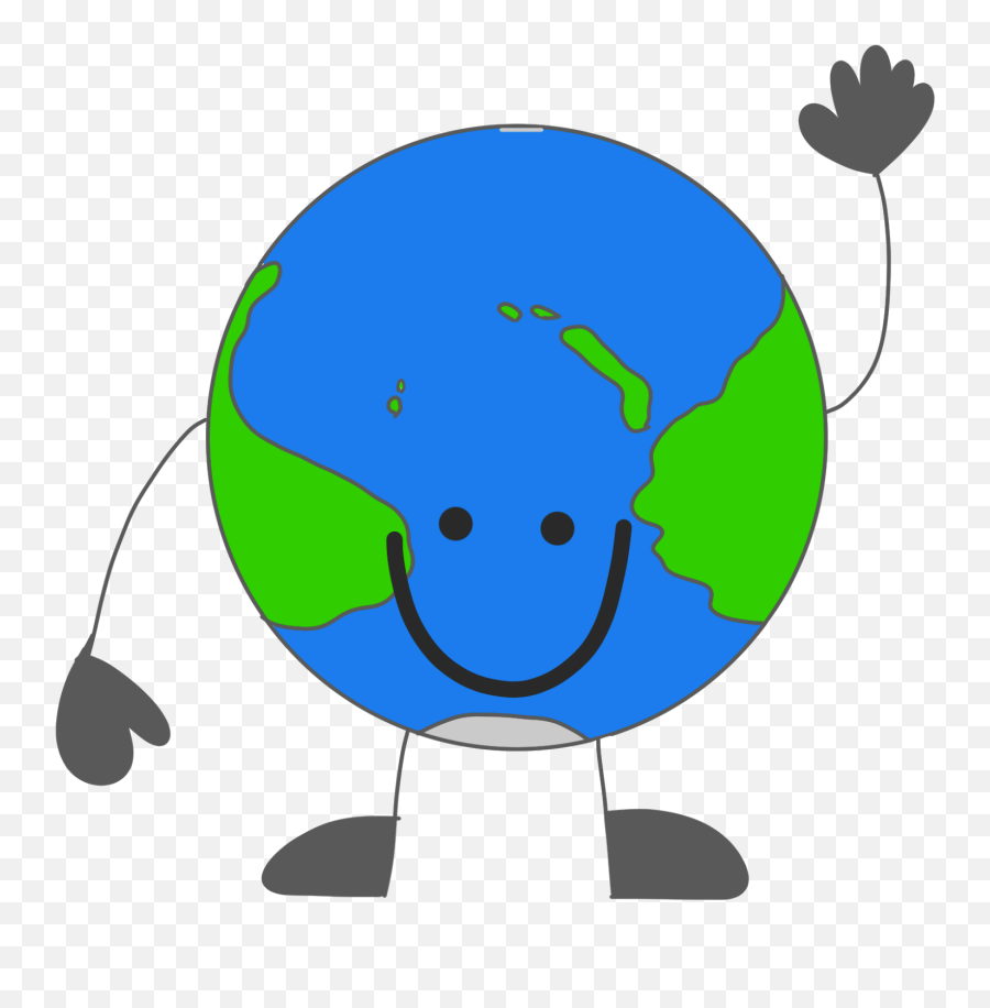 Happy Earth Clipart Free Images - Glope Cartoon Png,Earth Clipart Png