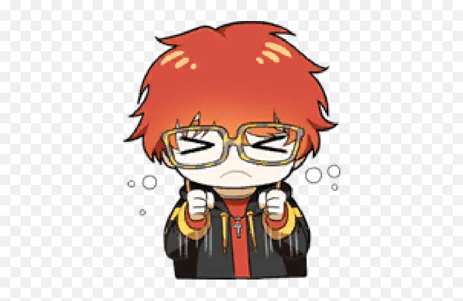 Seven Mystic Messenger - Stickers Mystic Messenger Png,Mystic Messenger Icon Maker