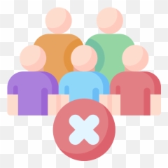 No Crowd Free Vector Icons Designed By Freepik - Sharing png