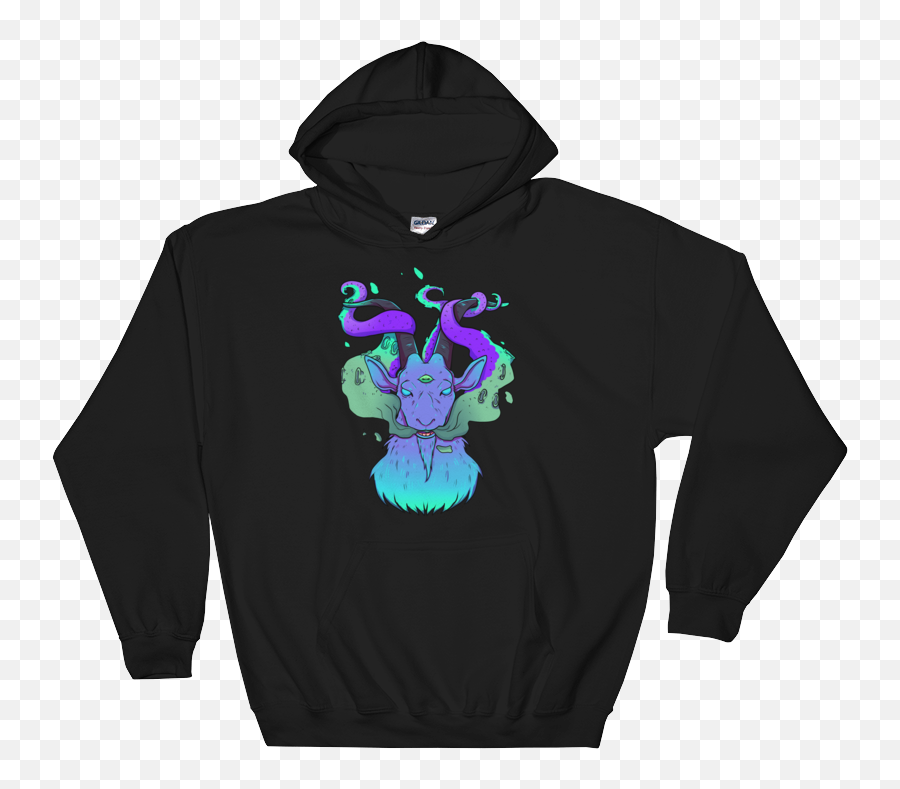 Baphomet Hoodie - Young Black And Determined Png,Baphomet Png