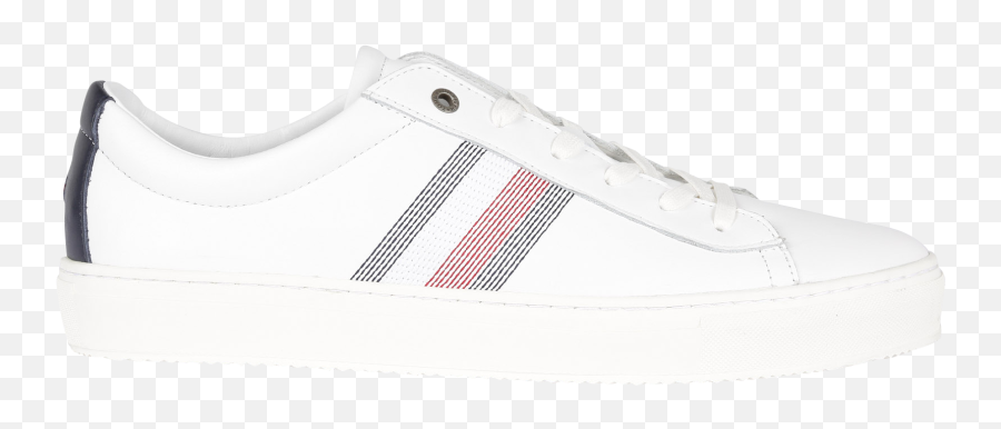White Leather Sneakers Tommy Hilfiger Online Sale Up To 50 Off - Plimsoll Png,Tommy Hilfiger Icon Collection