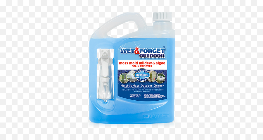 Wet U0026 Forget Complete Line Of No Scrub Bleach - Free Products Wet And Forget Outdoor Png,Moss Pdf Icon