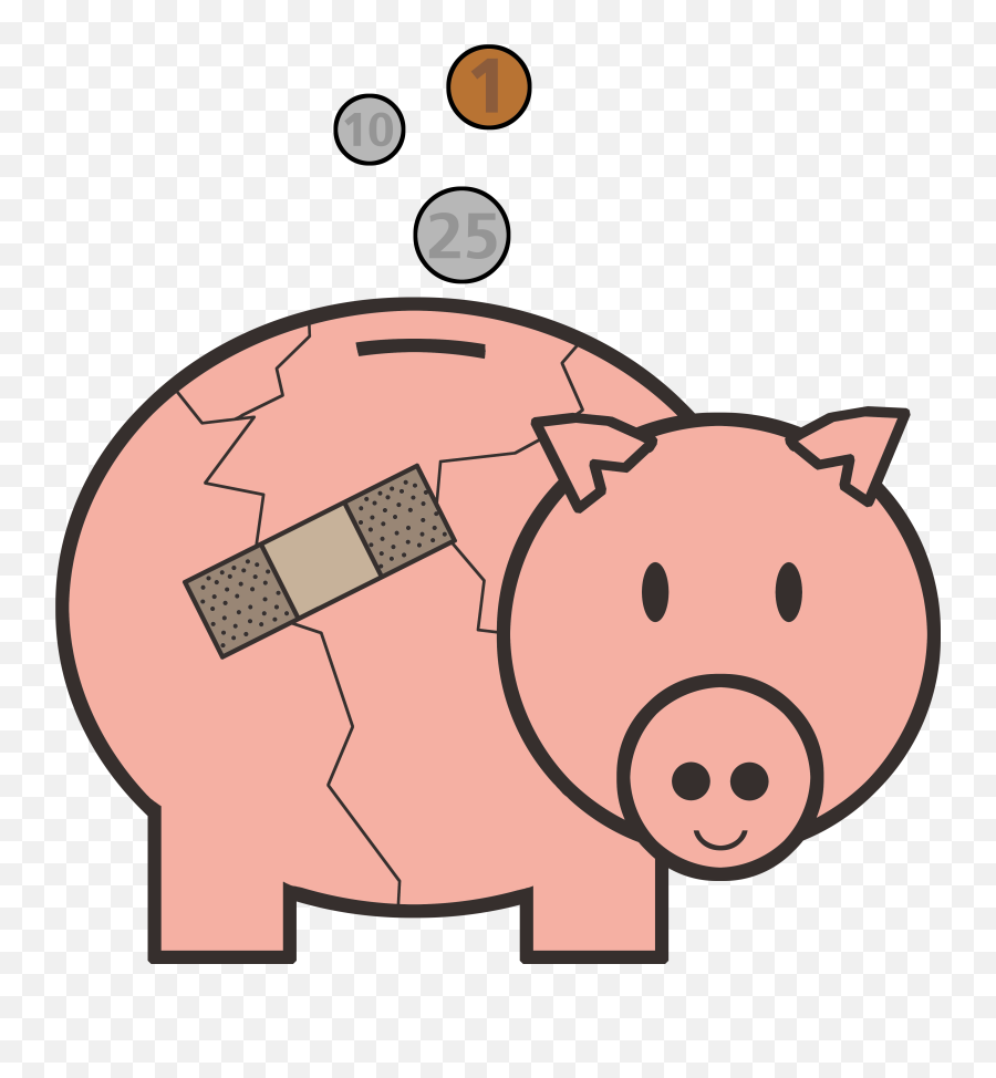 Piggy Bank Is A Fellow Central Pa Blog - Happy And Sad Face Png,Hei Hei Png