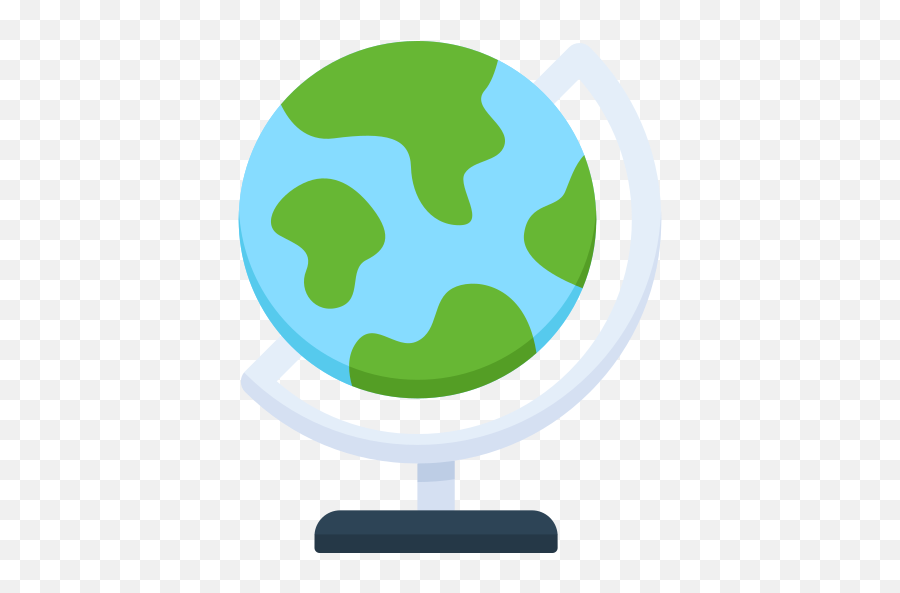 Geography - Free Education Icons Language Png,World Map Vector Icon