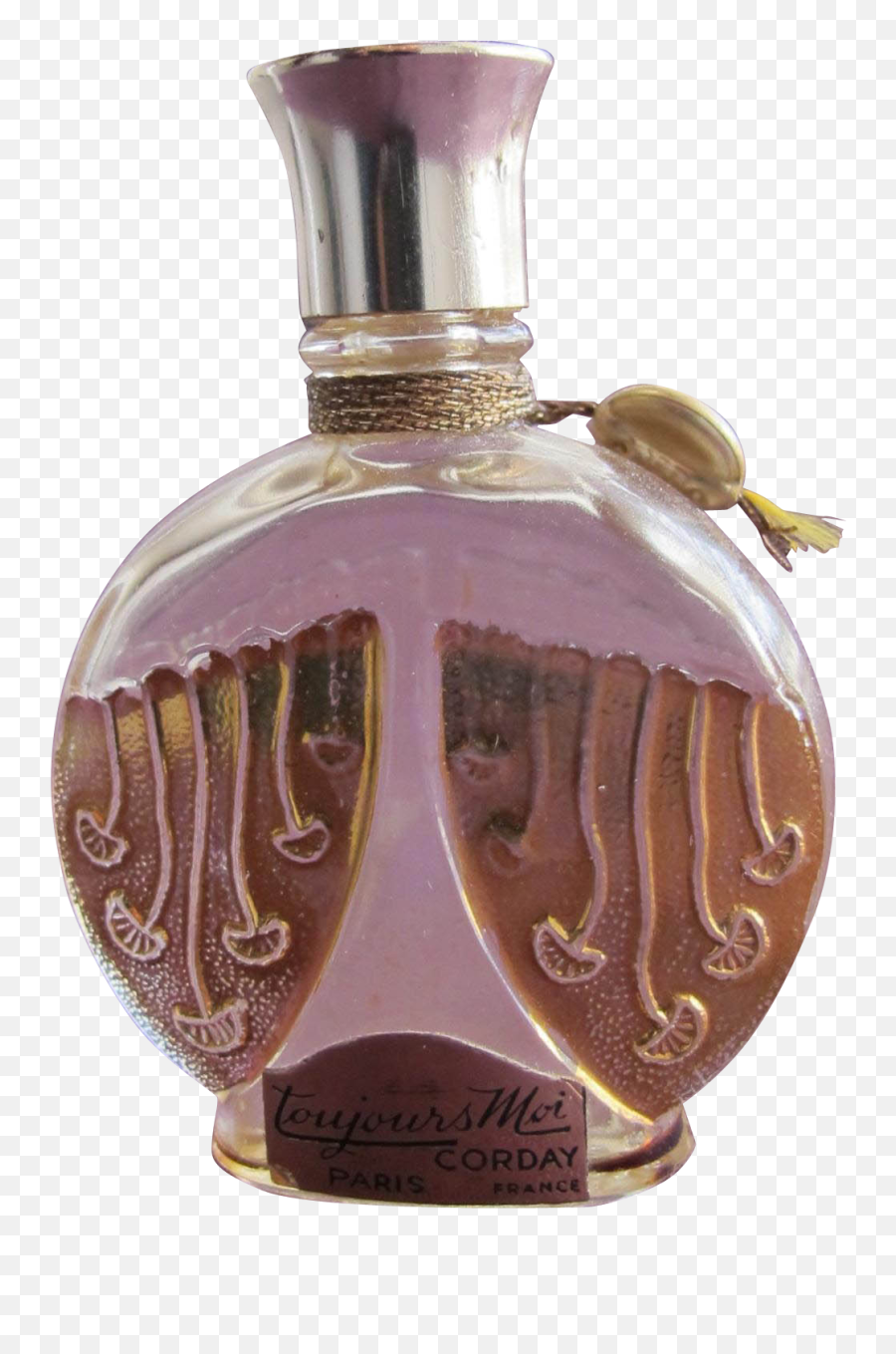 Download Hd Corday Vintage Mini Perfume - Perfume Png,Perfume Bottle Png