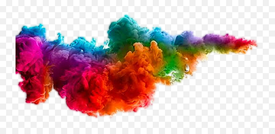 Colored Smoke Png Transparent - Colors Holi,Red Smoke Png
