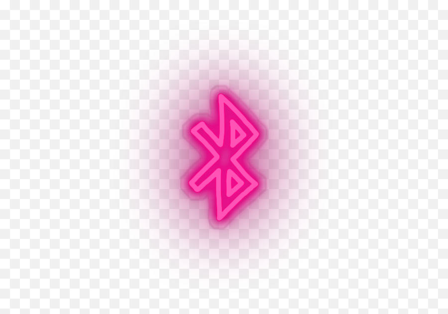 Bluetooth Neon Sign - Brands And Social Led Neon Decor Girly Png,Blutooth Icon
