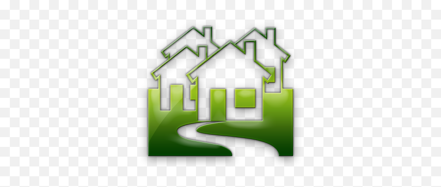 082299 - Greenjellyiconbusinesshome1 The House Guys Subdivision Clipart Png,Green House Icon
