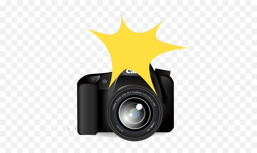 Flash Da Camera Png 1 Image - Camera With Flash Png,Camera Flash Png