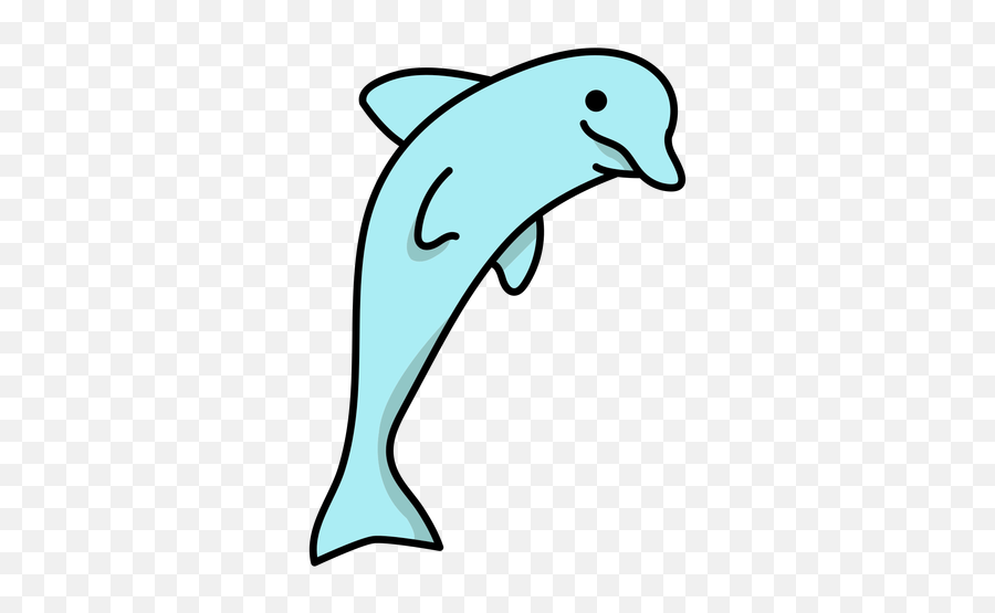 Sideways Flat Dolphin Transparent Png U0026 Svg Vector - Common Bottlenose Dolphin,Dolphin Browser Icon Png