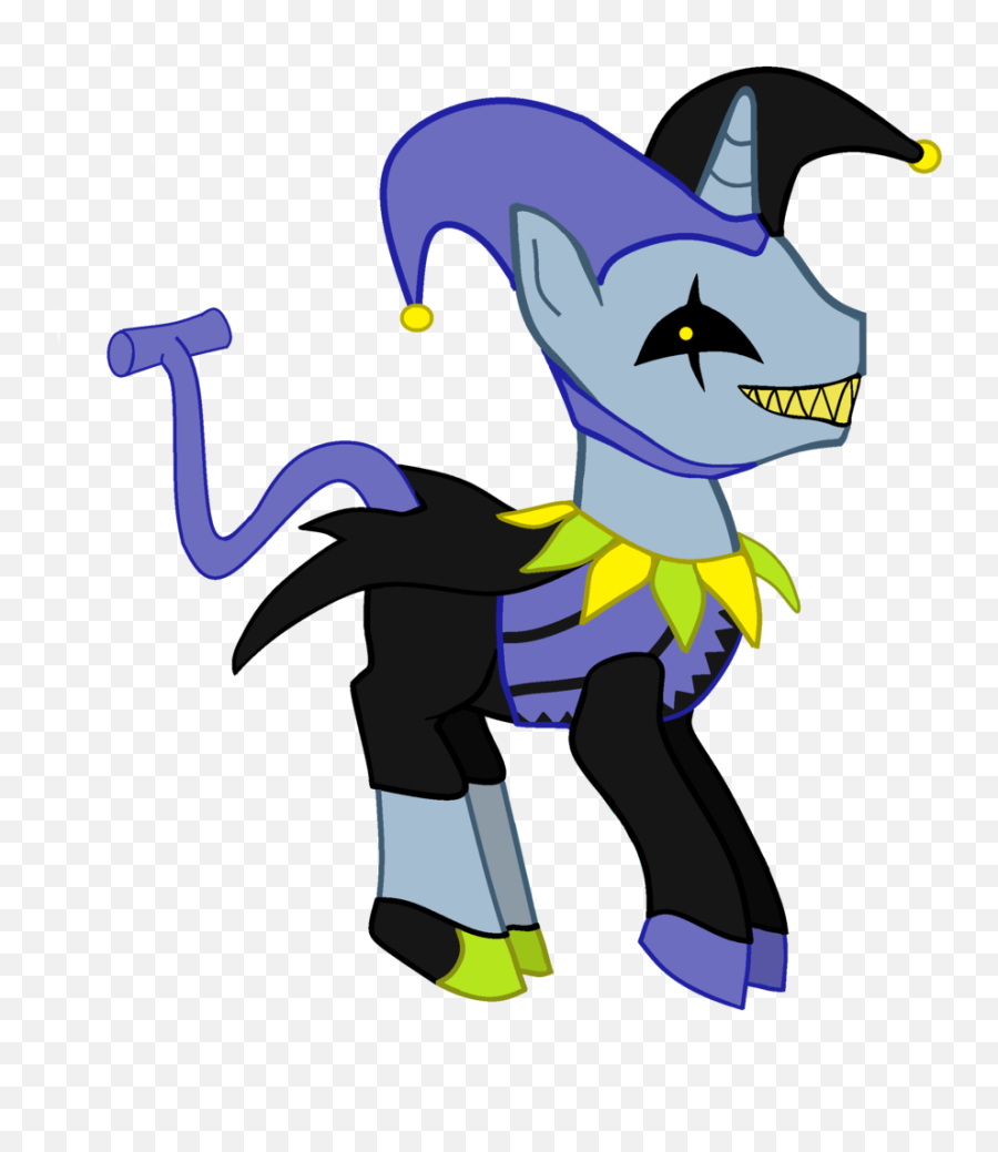 Maxter - Advance Cape Chaos Clothes Crossover Deltarune Jevil Pony Png,Chaos Icon League