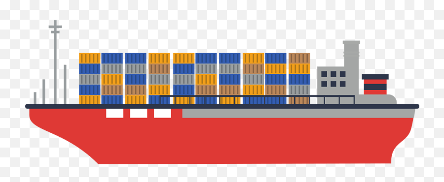 Ocean Freight - Crystalline Logistics Air Freight Ocean Cargo Ship Vessel Icon Png,Door Dleivery Icon