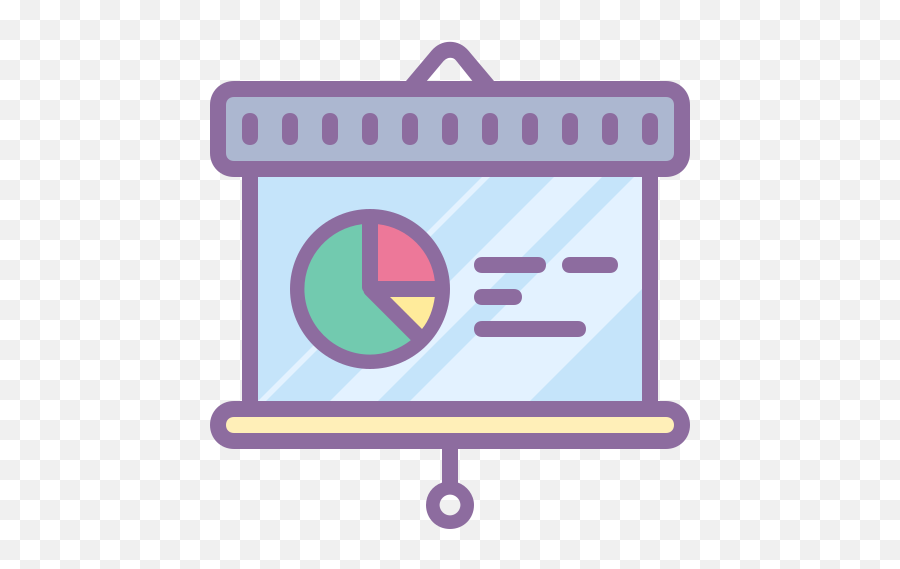 Presentation Icon In Cute Color Style - Aesthetic Png For Powerpoint,Google Presentation Icon