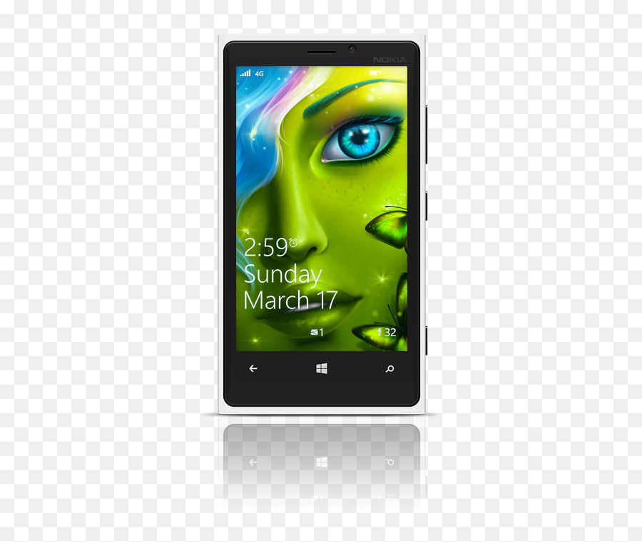 Magical Fairy 001 Wallpaper For Mobile Devices Png Nokia Lumia 920 Circle Icon