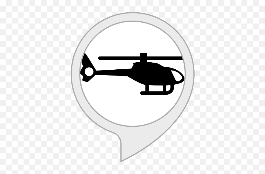 Amazoncom The Sound Of A Jet Helicopter Alexa Skills Png White Icon