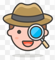 File192 - Detective2svg Wikimedia Commons Detective Emoji Transparent Png,Detective Png
