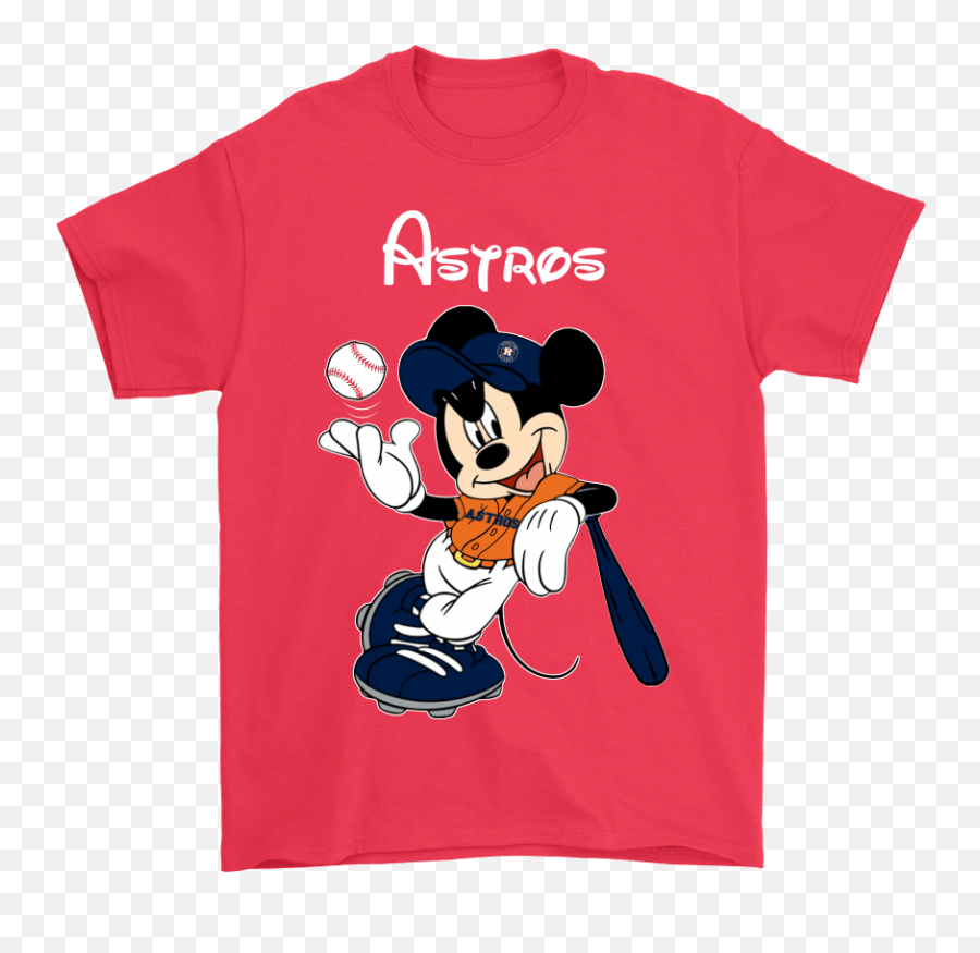 Baseball Mickey Team Houston Astros Shirts U2013 Nfl T - Shirts Store Super Bowl Chiefs Shirts Png,Astros Png
