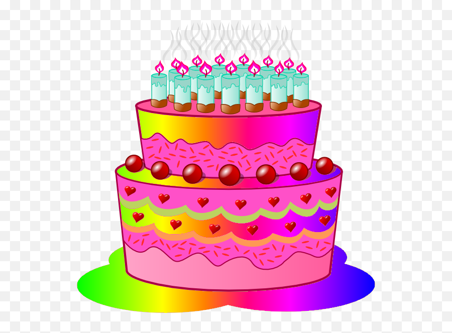 Clipart Of A Birthday Cake Png Transparent Background