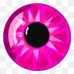 Download Eyeball Clipart Pink - Third Eyes Blue Vector png