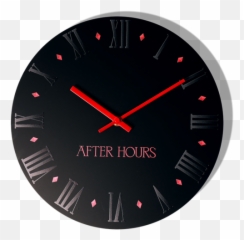 After Hours Wall Clock Digital Album - After Hours Wall Clock png