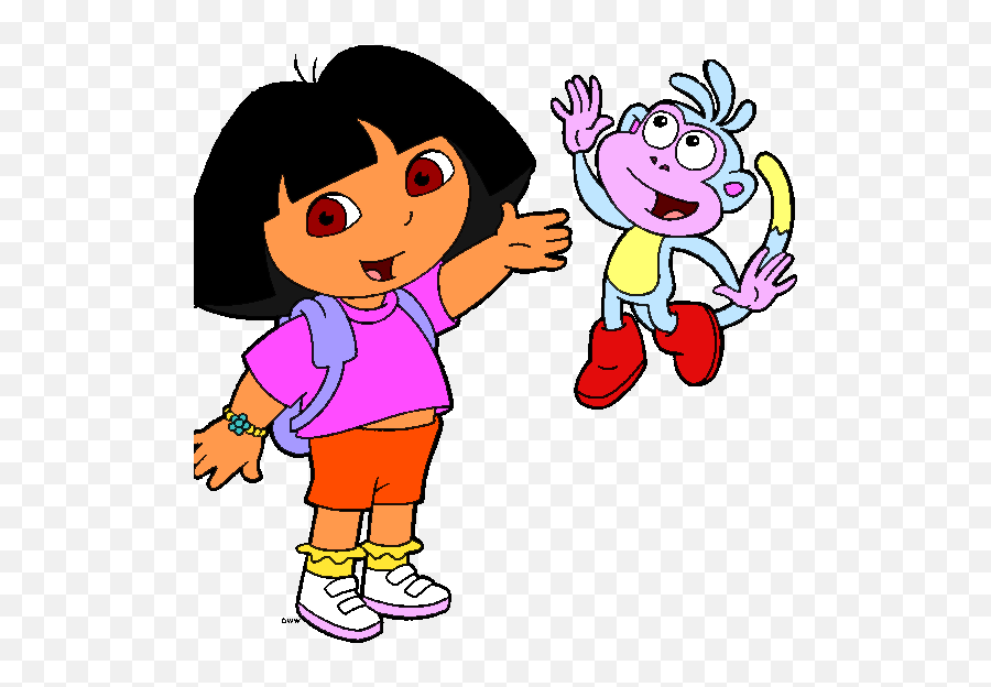 Fdec42 Free Dora Explorer Clipart Today1580813594 - Transparent Dora And Boots Gif Png,Dora The Explorer Png