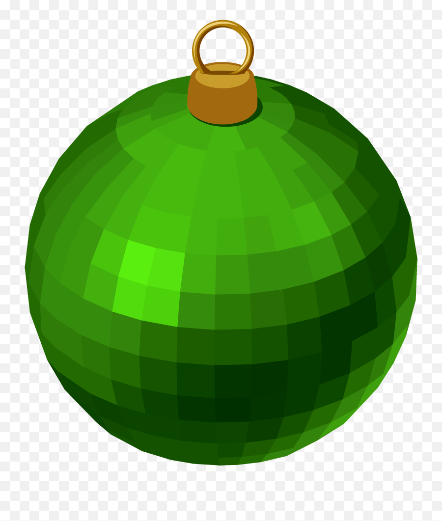 Modern Pattern Png - Green Modern Christmas Ball Png Clipart Green Balls Png,Gold Ball Png