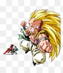 Dragon Ball Z Wallpapers Gotenks Super Saiyan 3 - Ssj3 Gotenks Render Png,Gotenks Png