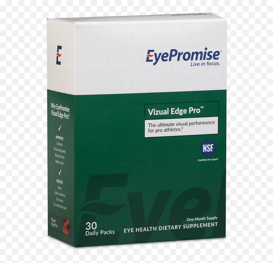 Eyepromise Vizual Edge Pro - Carton Png,Eye Glare Png