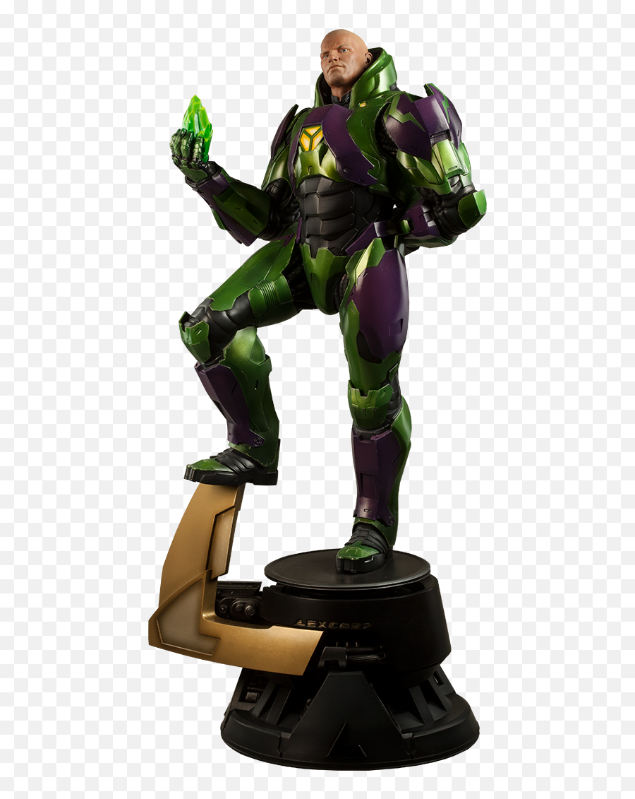 Download Lex Luthor Power Suit Statue Png