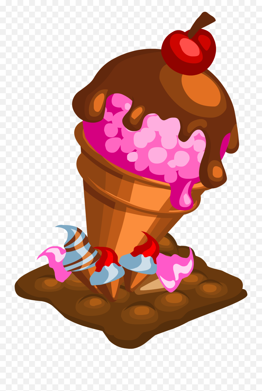High Resolution Ice Cream Png Clipart 9400 - Free Icons And Ice Cream Cone,Cream Png