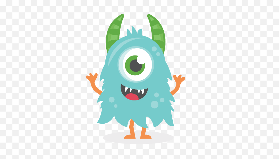 Transparent Background Monsters Clipart - Transparent Background Monsters Png,Monster Transparent Background