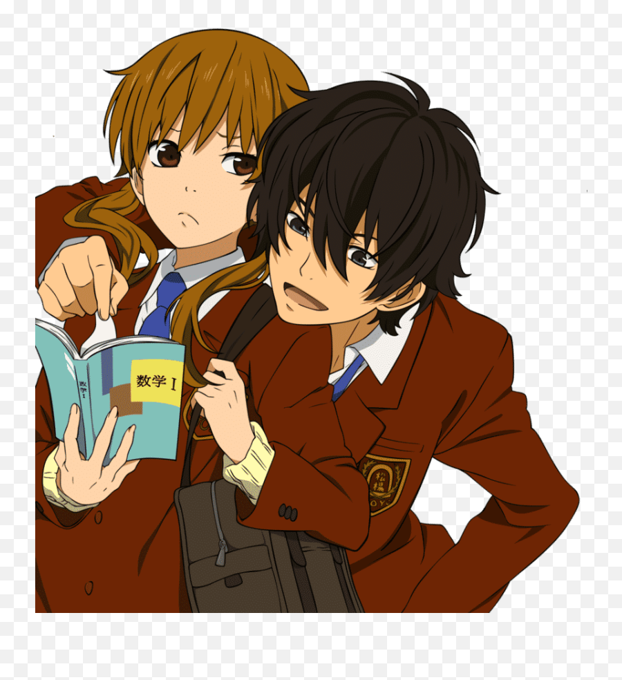 Favorite Anime Couple - Tonari No Kaibutsu Kun Png,Anime Couple Transparent