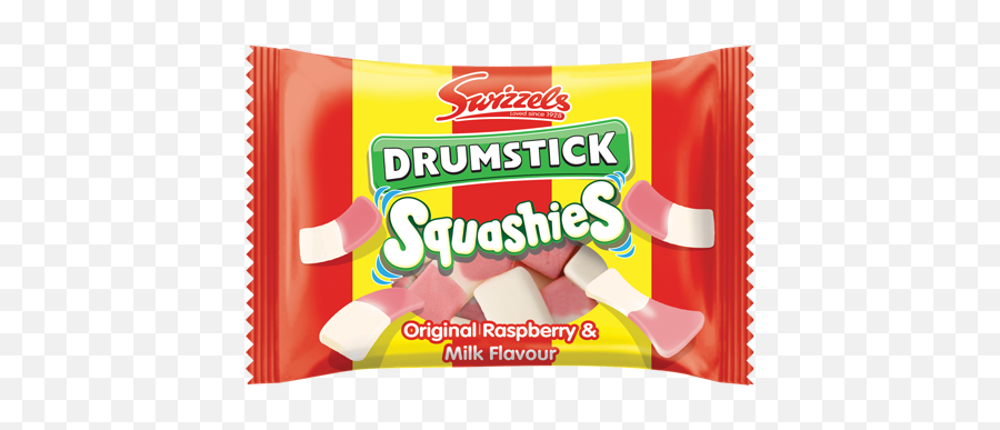 Swizzels Drumstick Squashies Original Raspberry U0026 Milk 45g - Snack Png,Drumstick Transparent