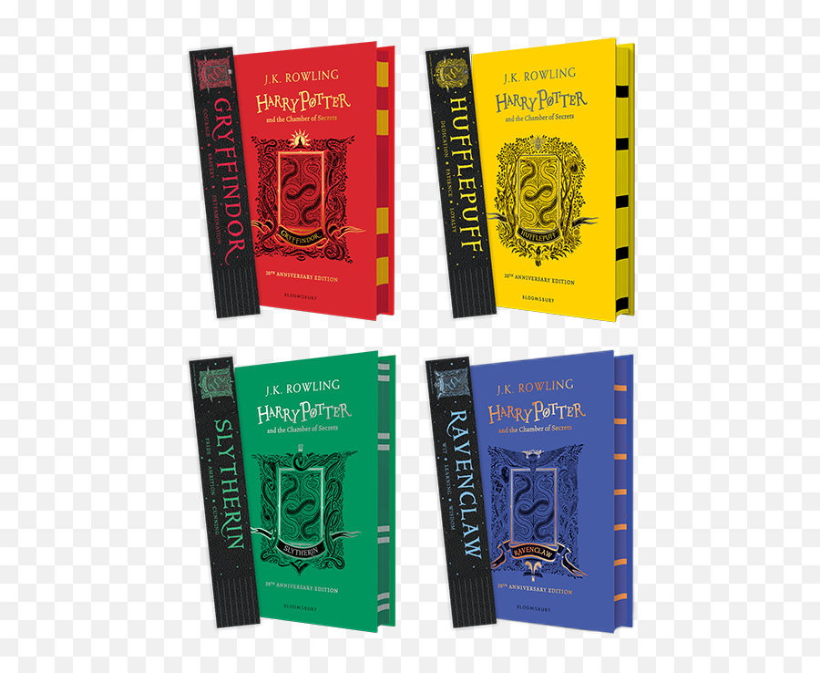 Download Media Of Pre - Harry Potter And The Chamber Of Secrets House Editions Png,Gryffindor Png