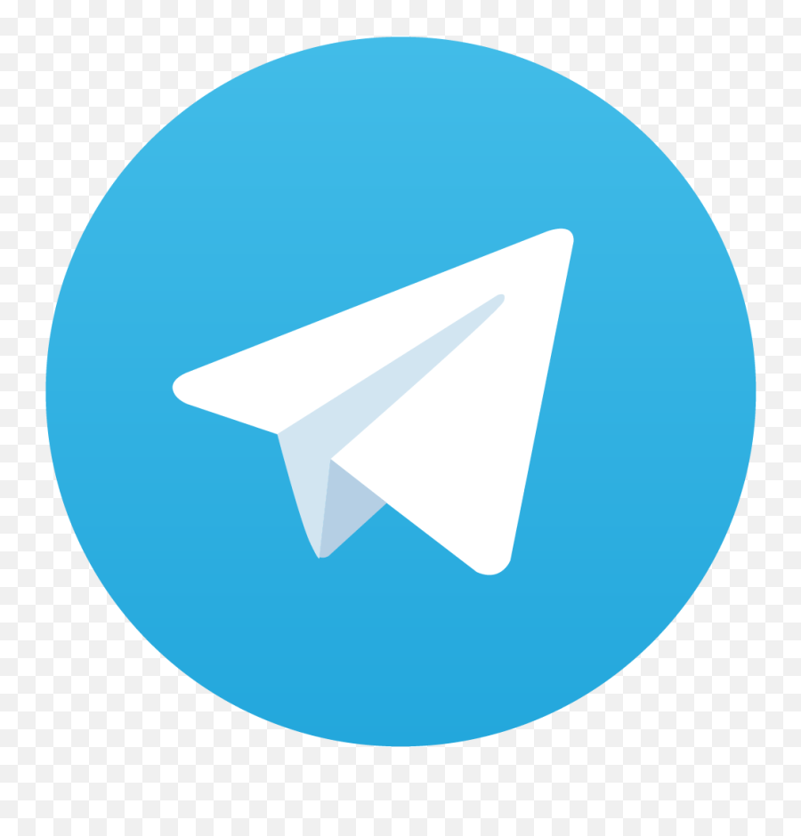 Telegram Icon - Logo Twitter Png,@ Icon Png