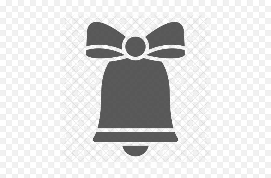 Christmas Bell Icon Of Glyph Style - Illustration Png,Christmas Bell Png