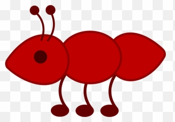 Ants Clipart Red Object Cute Borders Vectors Animated Black - Transparent Background Ant Clipart Png,Ants Png