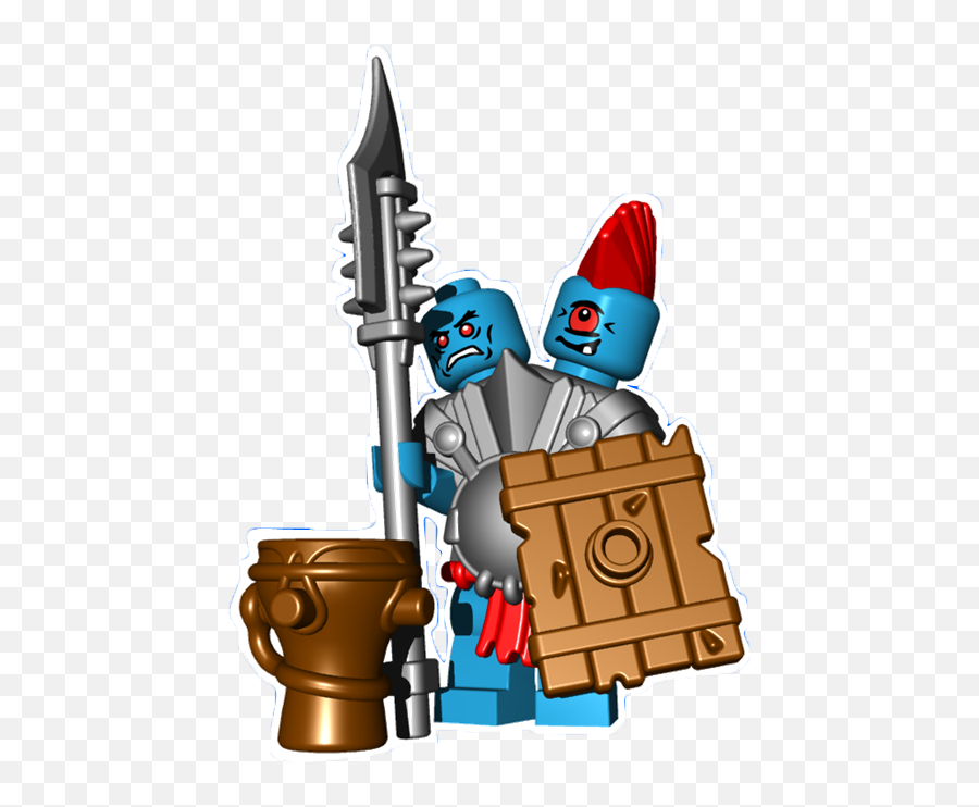 Ogre Brick Warriors Minifigure Pack - Cartoon Png,Ogre Png