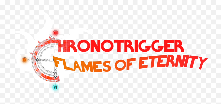 Chrono Trigger Flames Of Eternity Logo - Graphic Design Png,Chrono Trigger Logo
