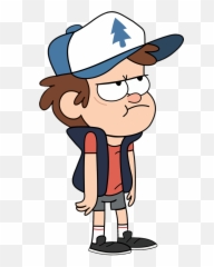Dipper Pines Angry Transparent Png - Gravity Falls Dipper,Grunkle Stan Png