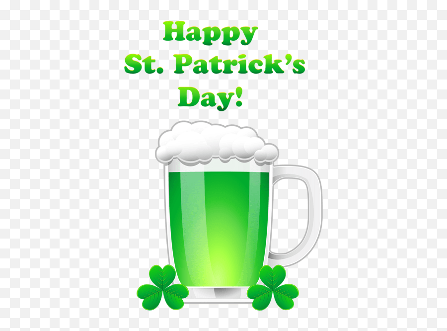 Green Pint Transparent Png - Clip Art Happy St Patricks Day,St Patrick Day Png