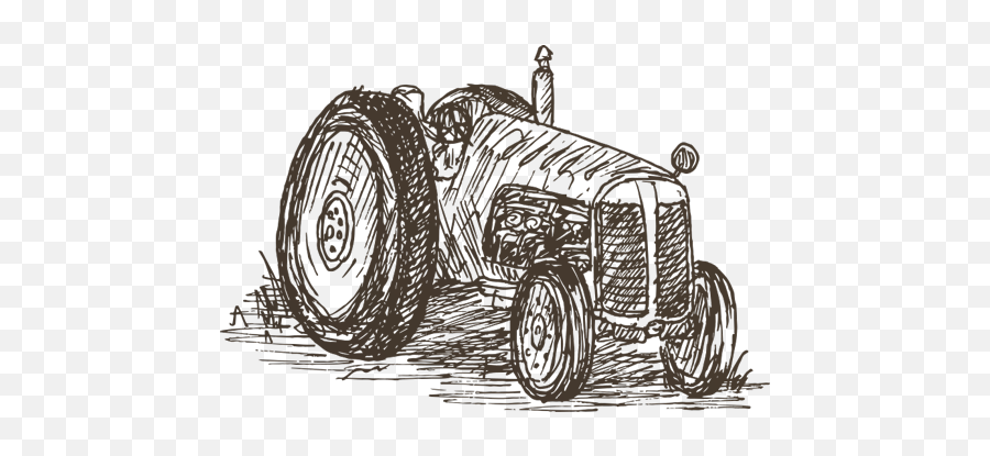 Dinner Menu U2014 Back 40 Restaurant - Tractor Sketch Png Transparent,Drawing Png