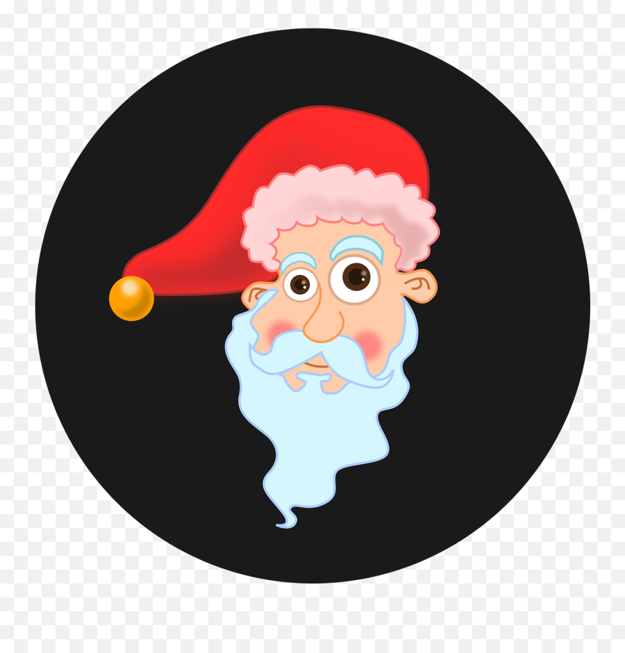 Santaclaushatredbeard - Free Image From Needpixcom Santa Claus Circulo Png,Santa Beard Transparent Background