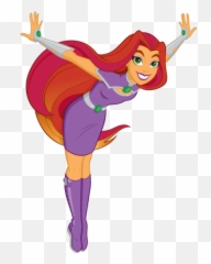 Dc Super Hero Girls - Dc Superhero Girls Teen Titans Png,Starfire Png