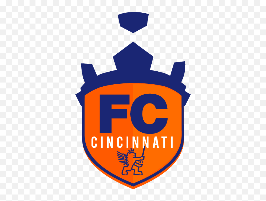 Fc Cincinnati Logos - Fc Cincinnati New Mls Logo Png,Orange Lion Logo